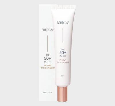 BrillRose UV Glow Tone Up Sun Serum SPF50+ PA++++ 40ml 多效焕采隔离防晒乳