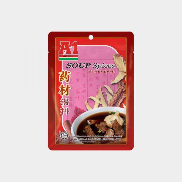 A1药材汤料 (肉骨茶)