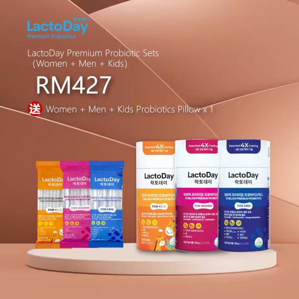 LactoDay Premium Probiotic Sets