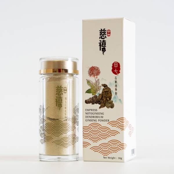 田七石斛泡参粉 NOTOGINSENG DENDROBIUM GINSENG POWDER 30G