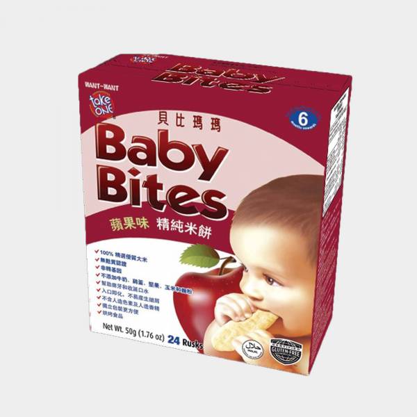 Take One Baby Bites - Apple (50g x 24 Pcs)