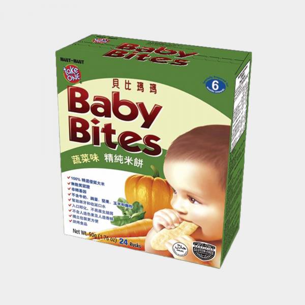 Take One Baby Bites - Vegetarian (50g x 24 Pcs)