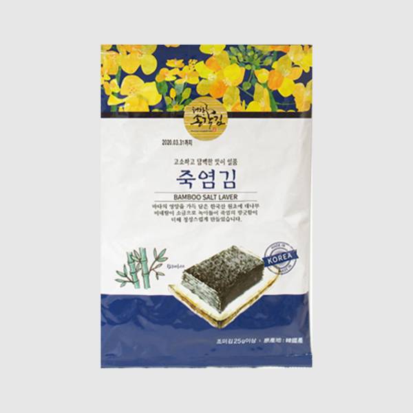 松鹤竹盐海苔 Bamboo Salt Laver 25g x 4