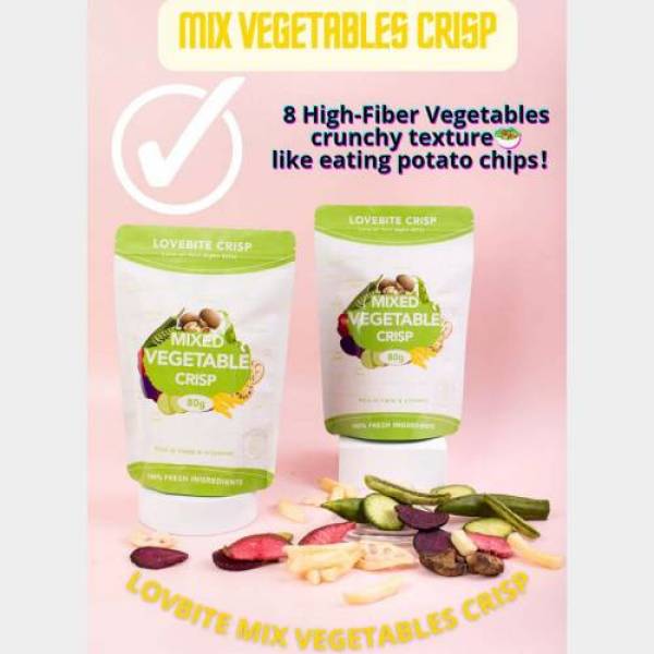 蔬菜干 Mixed Vegetable 80g