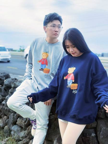 Mandarine Bear Sweatshirt柑橘小熊卫衣