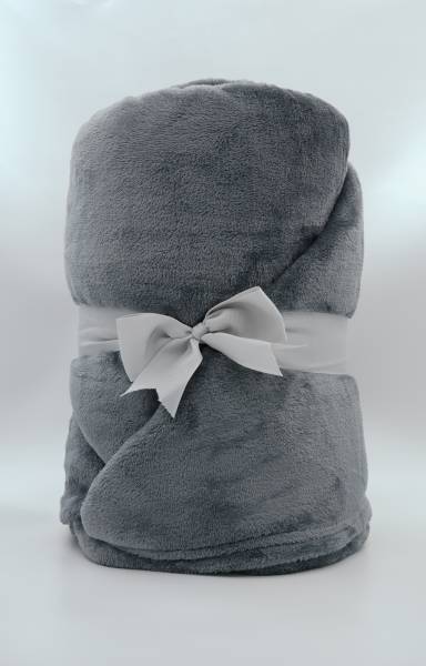 Coral Fleece Velvet Blanket (Grey) 灰色