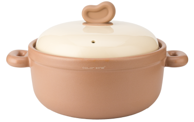 LUNO 4000ML Stock Pot Brown
