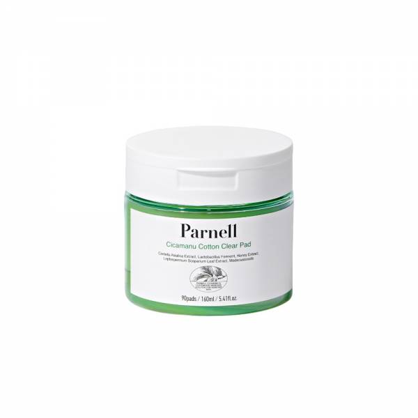 Parnell Cicamanu Cotton Clear Pad 积雪草精华去角质棉片 90片