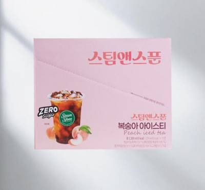 Steam & Spoon Peach Iced Tea（230ml x 10）冻桃茶